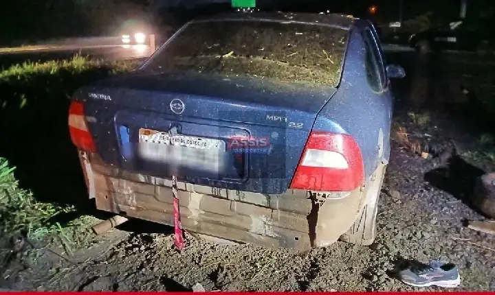 #Aconteceu agora pouco !Criminosos furtam igreja em Paulo Frontin, fogem pela BR-153 e acabam presos após acidente na BR153