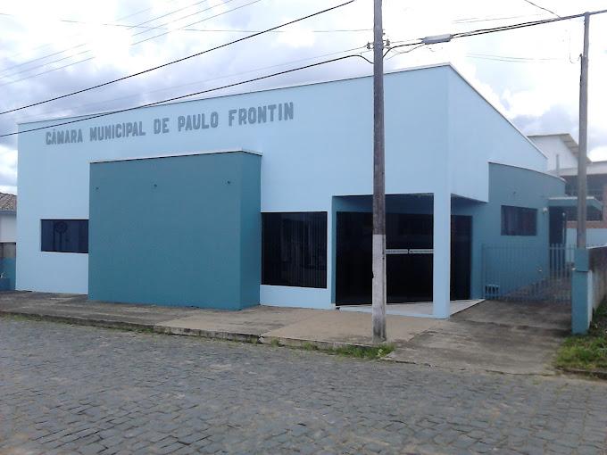 Câmara de vereadores de Paulo Frontin tera sessão hoje segunda-feira(19) com inicio as 18:00