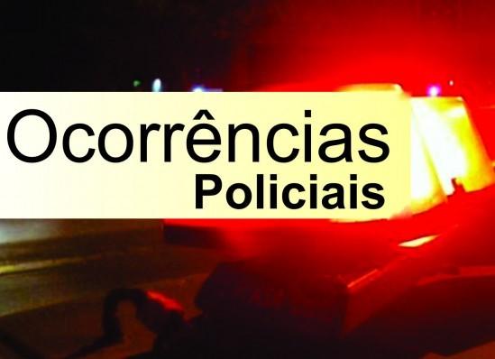 Ocorrências policiais de domingo dia 11 de fevereiro de 2024