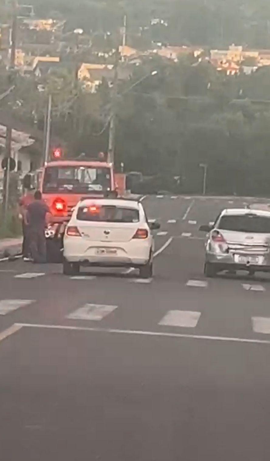 Mais um acidente de transito em Mallet