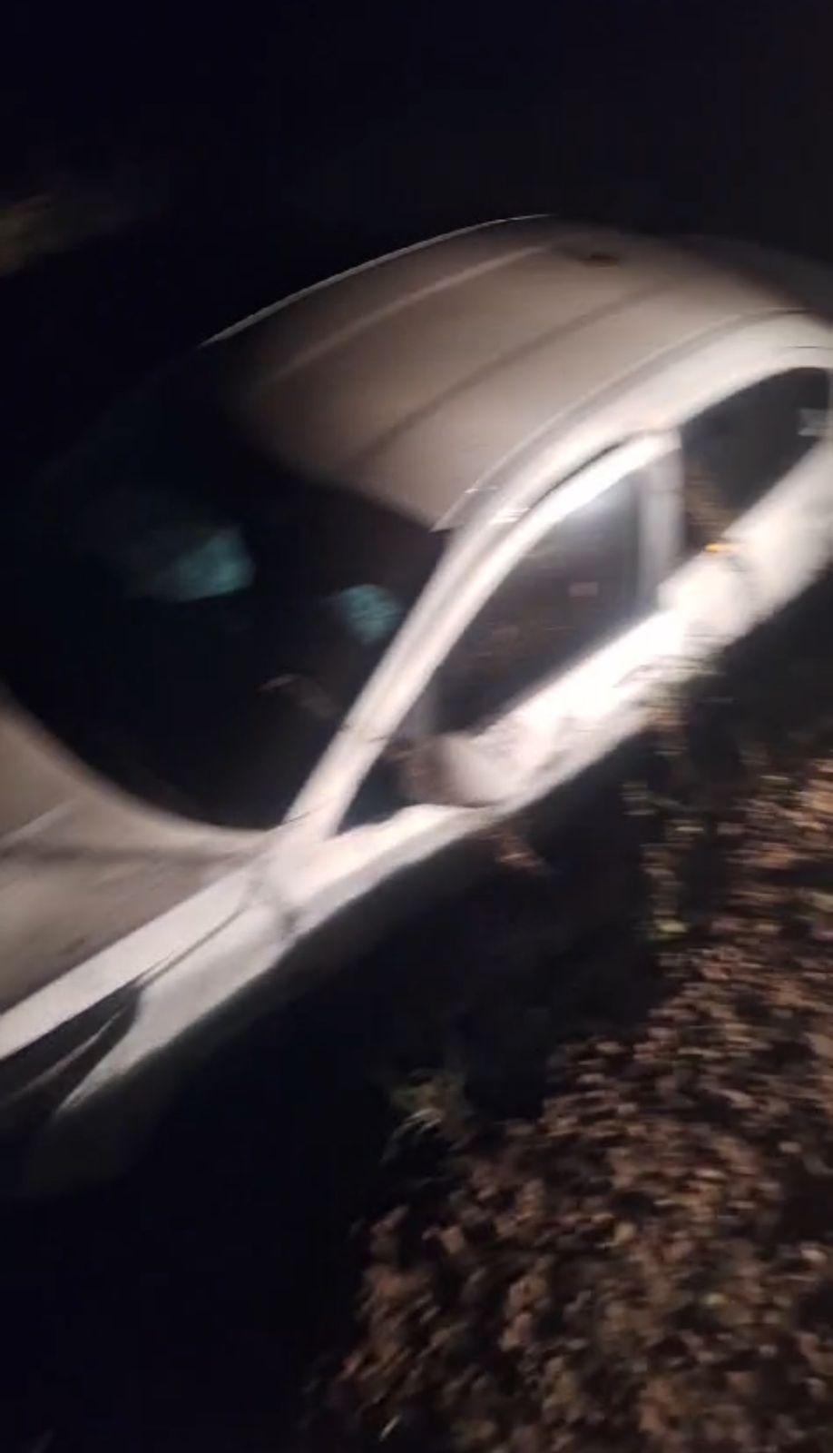 Carro do prefeito de Paula Freitas é encontrado destruido no interior do municipio