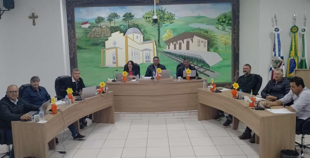 Os vereadores de Paulo Frontin receberam um vaso de flor (artificial) e uma mensagem ambas feitas pelas crianças do Serviço de convivência e fortalecimento de vínculos