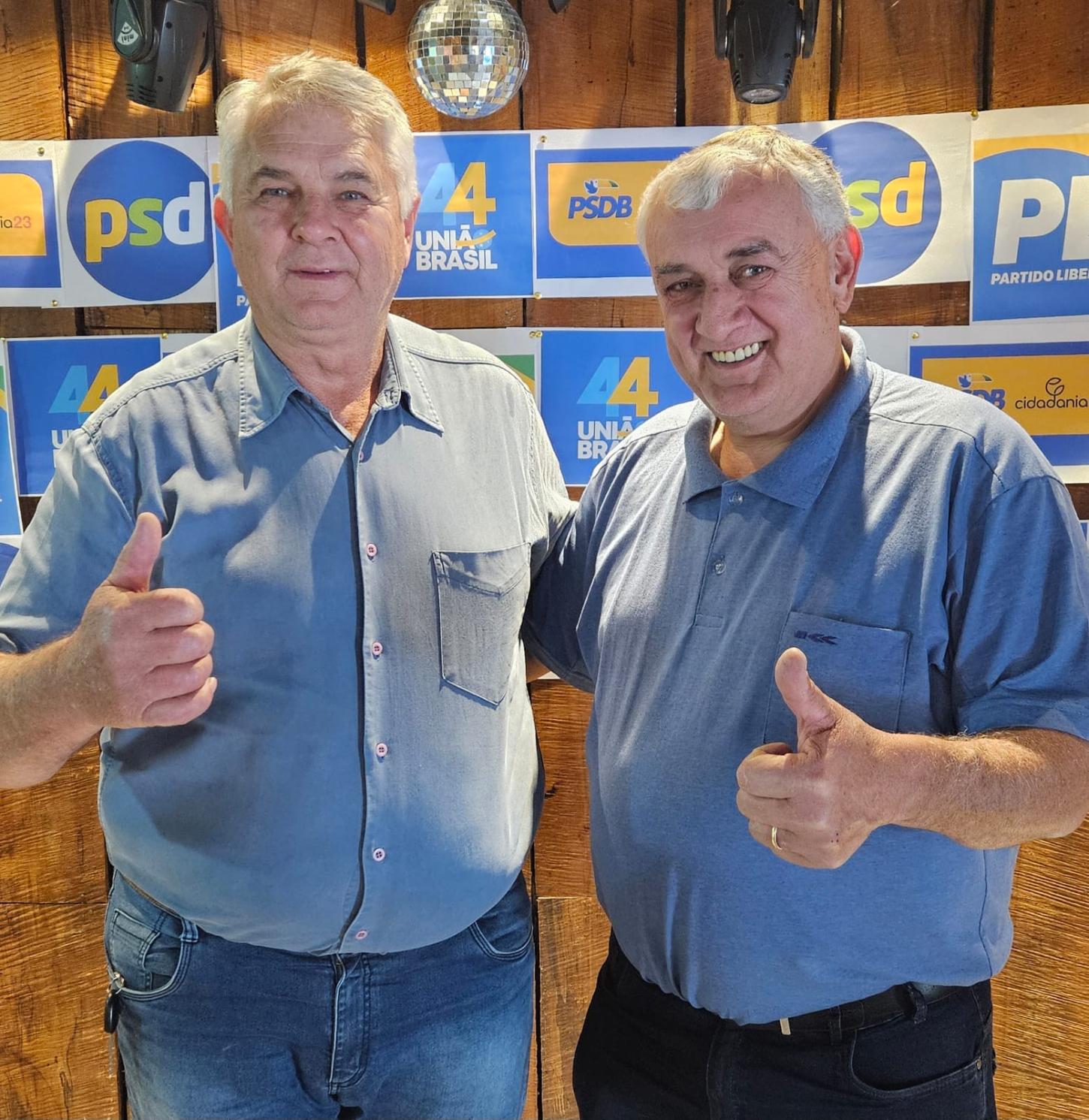Paulo Frontin - Irineu Zacharias e Sebastião Elias Confirmam Candidatura em Convenção Marcante