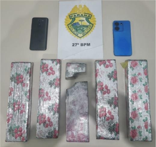 Polícia Intercepta Carro com Mochila Recheada de Drogas Durante Operação em Mallet