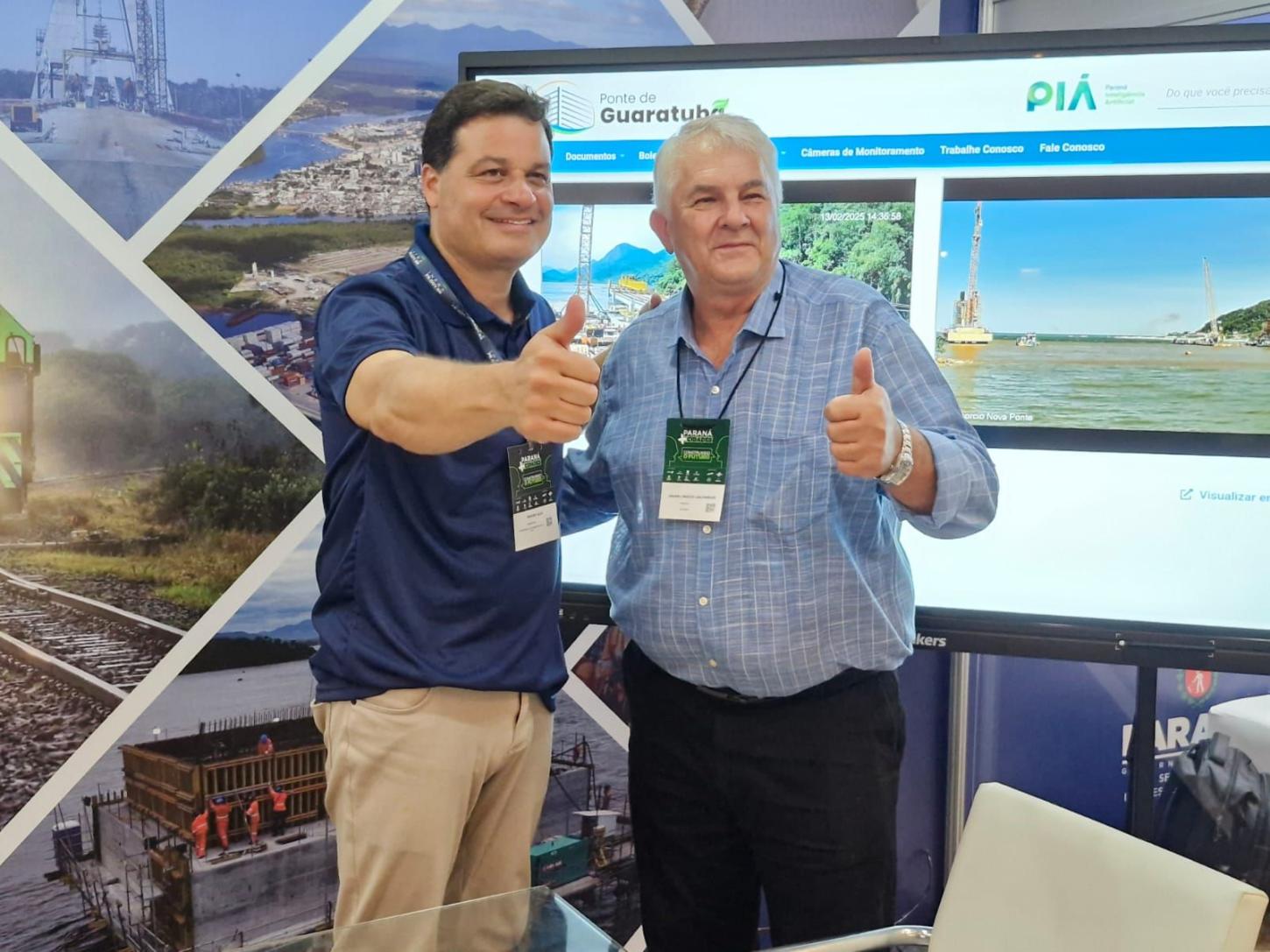 Prefeito de Paulo Frontin, Ireneu Zacharias, participa do evento Paraná Mais Cidades para impulsionar o progresso do município