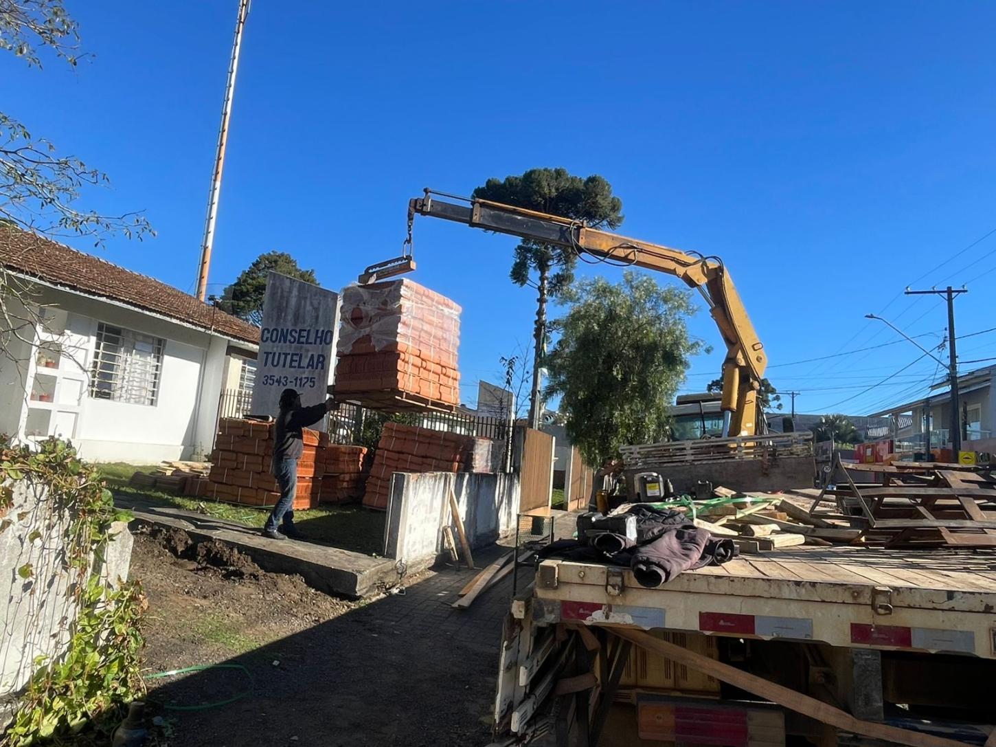 Frontin em obras - Reforma no Conselho Tutelar de Paulo Frontin reforça compromisso com a proteção à infância