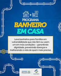 Prefeitura de Mallet abre inscrições para o Programa Casa Fácil Paraná – Banheiro em Casa