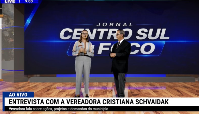Cristiana Shvaidak avalia gestão na 4ª Regional de Saúde e projetos para Rio Azul