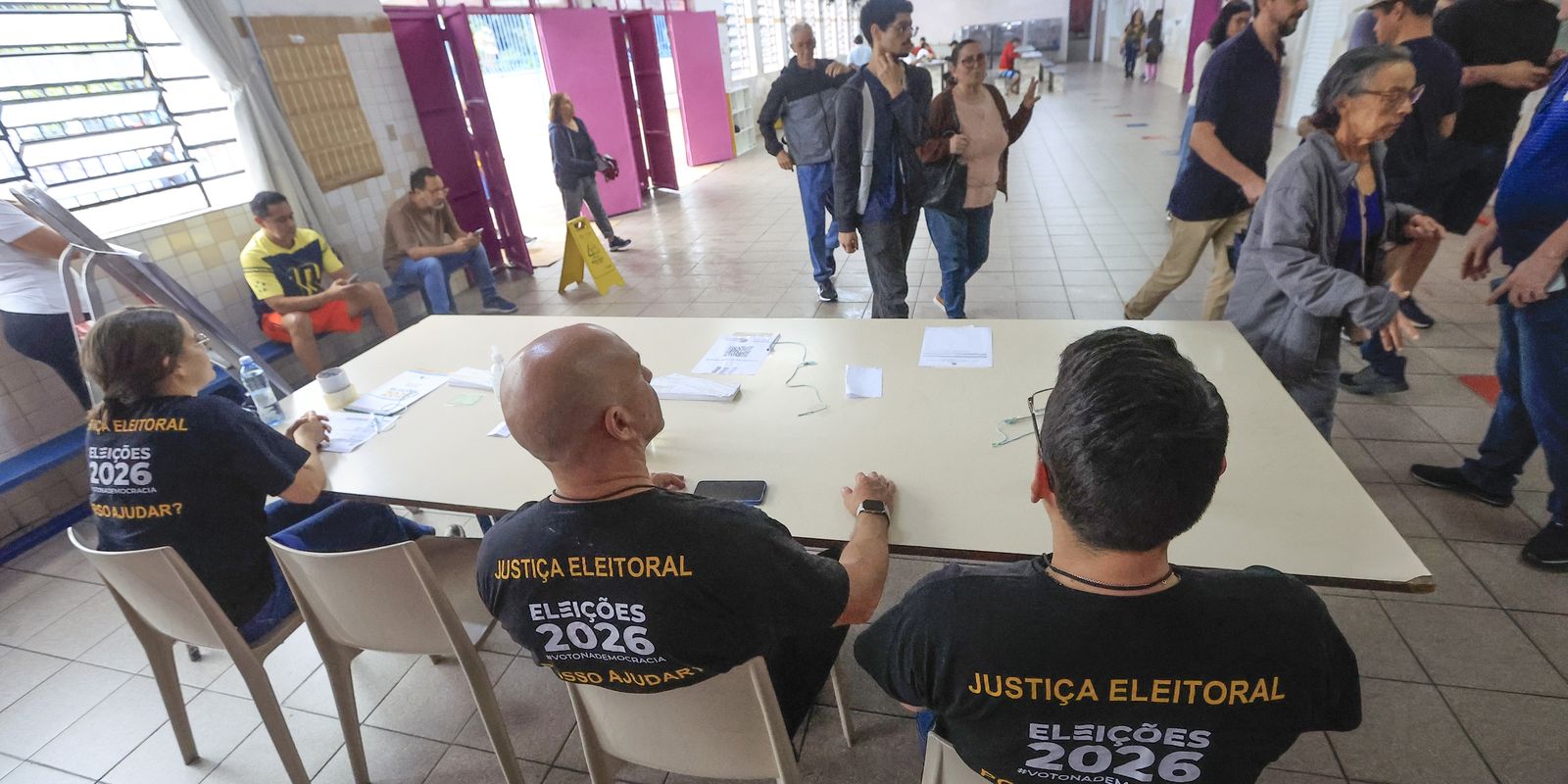 Eleições em São Paulo ocorrem normalmente apesar das chuvas, afirma TRE-SP