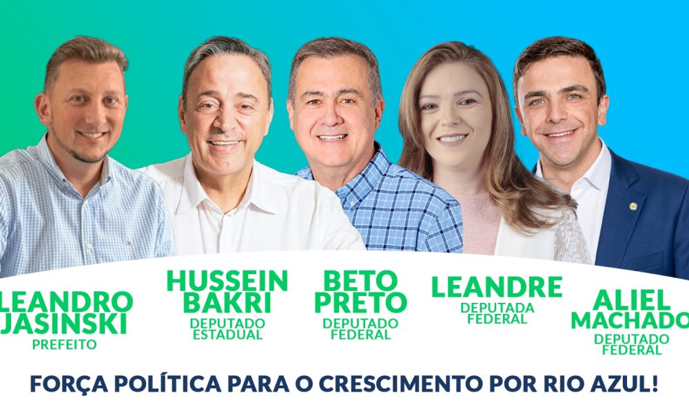 Leandro Jasinski consolida força política e lidera urnas em Rio Azul