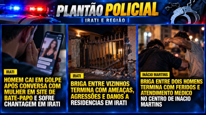 Irati: polícia militar registra casos de estelionato e conflitos