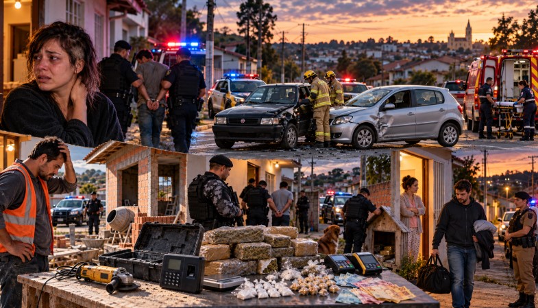 Polícia Militar mobiliza força-tarefa após diversas ocorrências em Irati