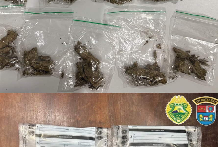 PM prende homem por suspeita de tráfico de drogas em General Carneiro