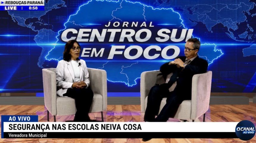 Monitoramento nas escolas de Rebouças é debatido pela vereadora Neiva Cosa