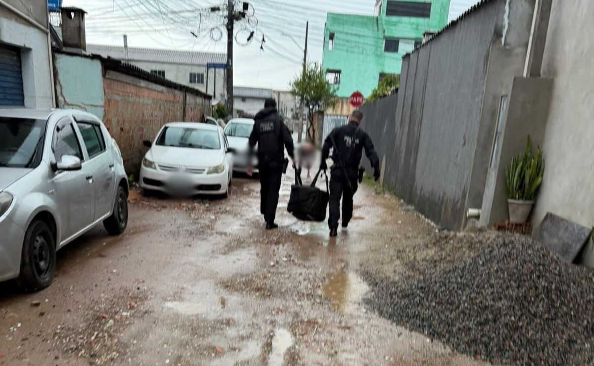Líder do tráfico de drogas em Rebouças é preso durante operação em Curitiba