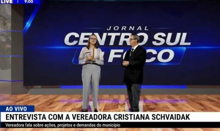 Cristiana Shvaidak avalia gestão na 4ª Regional de Saúde e projetos para Rio Azul