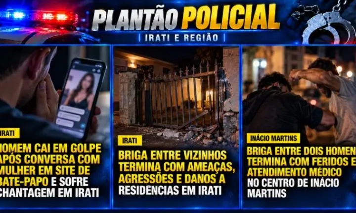 Irati: polícia militar registra casos de estelionato e conflitos