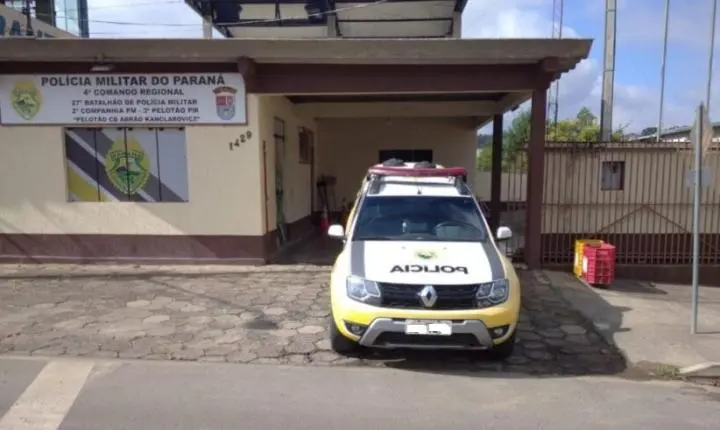 Motorista embriagado é preso após bater contra viatura da polícia em Mallet