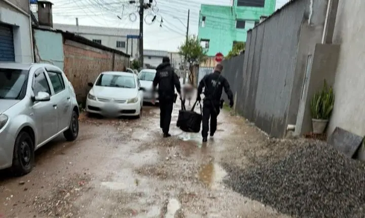 Líder do tráfico de drogas em Rebouças é preso durante operação em Curitiba
