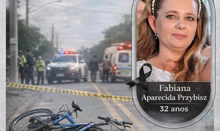 TRAGÉDIA - VITIMA IDENTIFICADA 📍 Mallet (PR) – 02 de março de 2026 - Mulher morre após acidente envolvendo bicicleta na Avenida dos Ferroviários, em Mallet